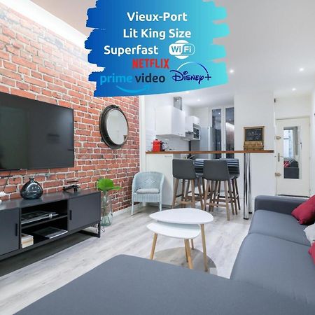 Apartament Sud Passion - Fada Vieux Port - Calme - Linge De Qualite - Lit King Size - Fibre Marsylia Zewnętrze zdjęcie