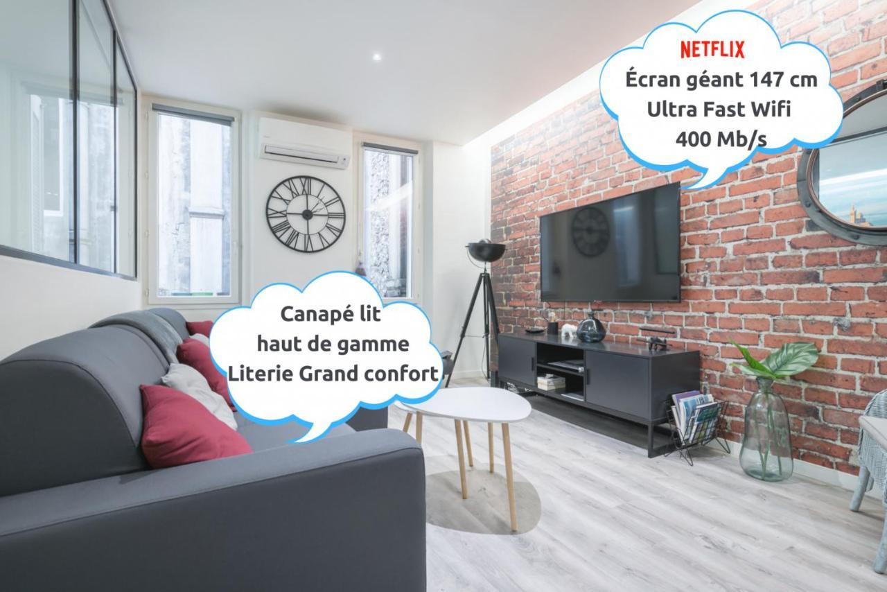Apartament Sud Passion - Fada Vieux Port - Calme - Linge De Qualite - Lit King Size - Fibre Marsylia Zewnętrze zdjęcie