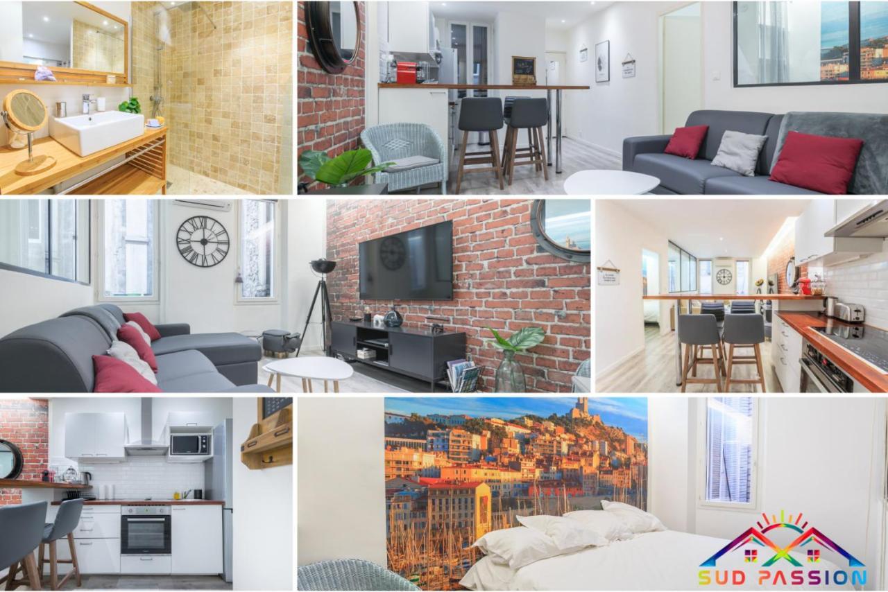 Apartament Sud Passion - Fada Vieux Port - Calme - Linge De Qualite - Lit King Size - Fibre Marsylia Zewnętrze zdjęcie